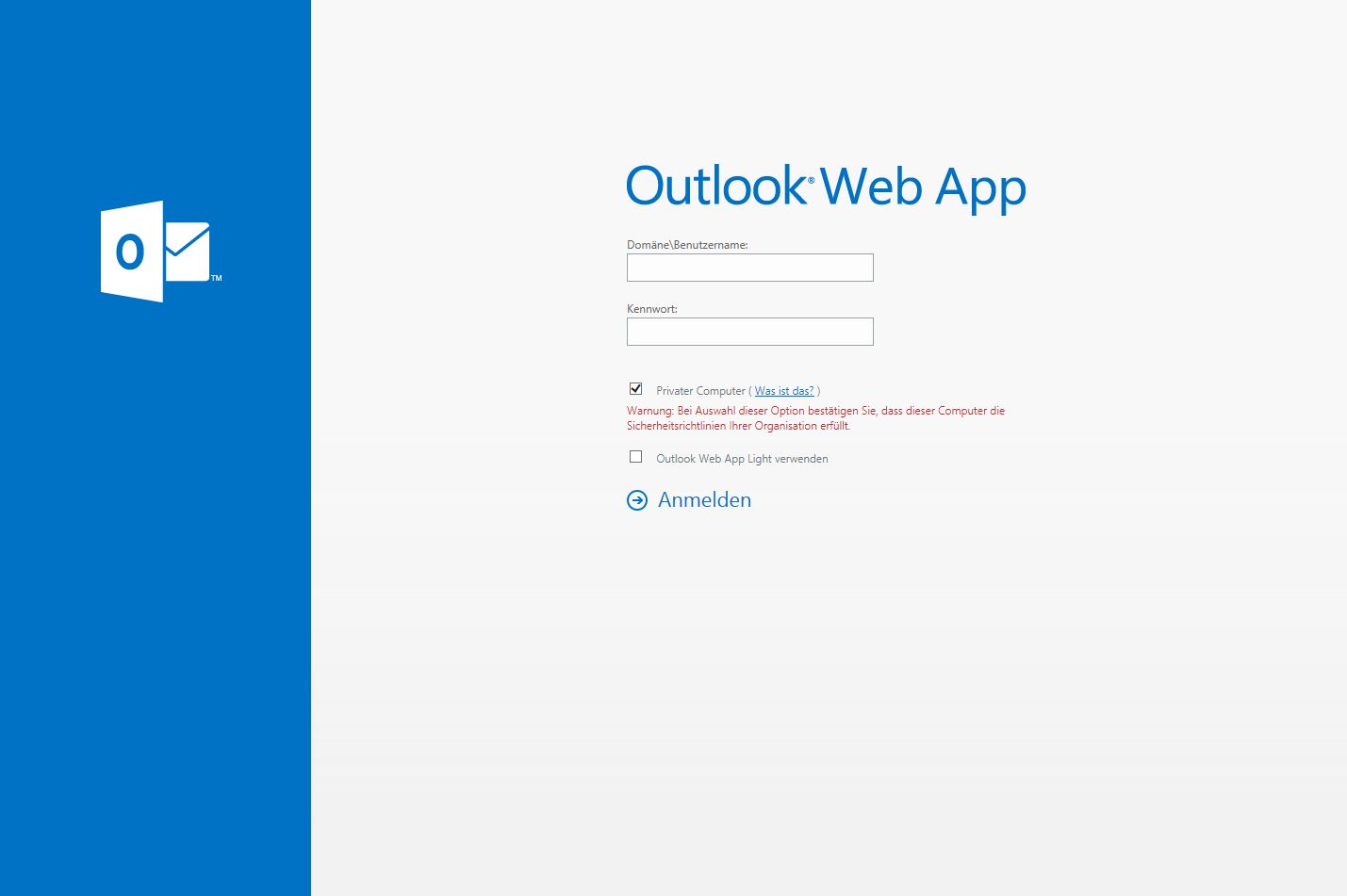 microsoft outlook web app